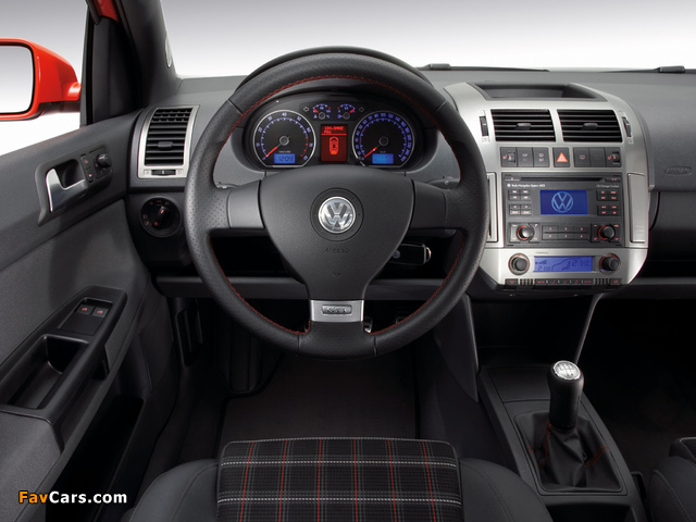 Volkswagen Polo GTI 3-door (Typ 9N3) 2006–09 pictures (640 x 480)