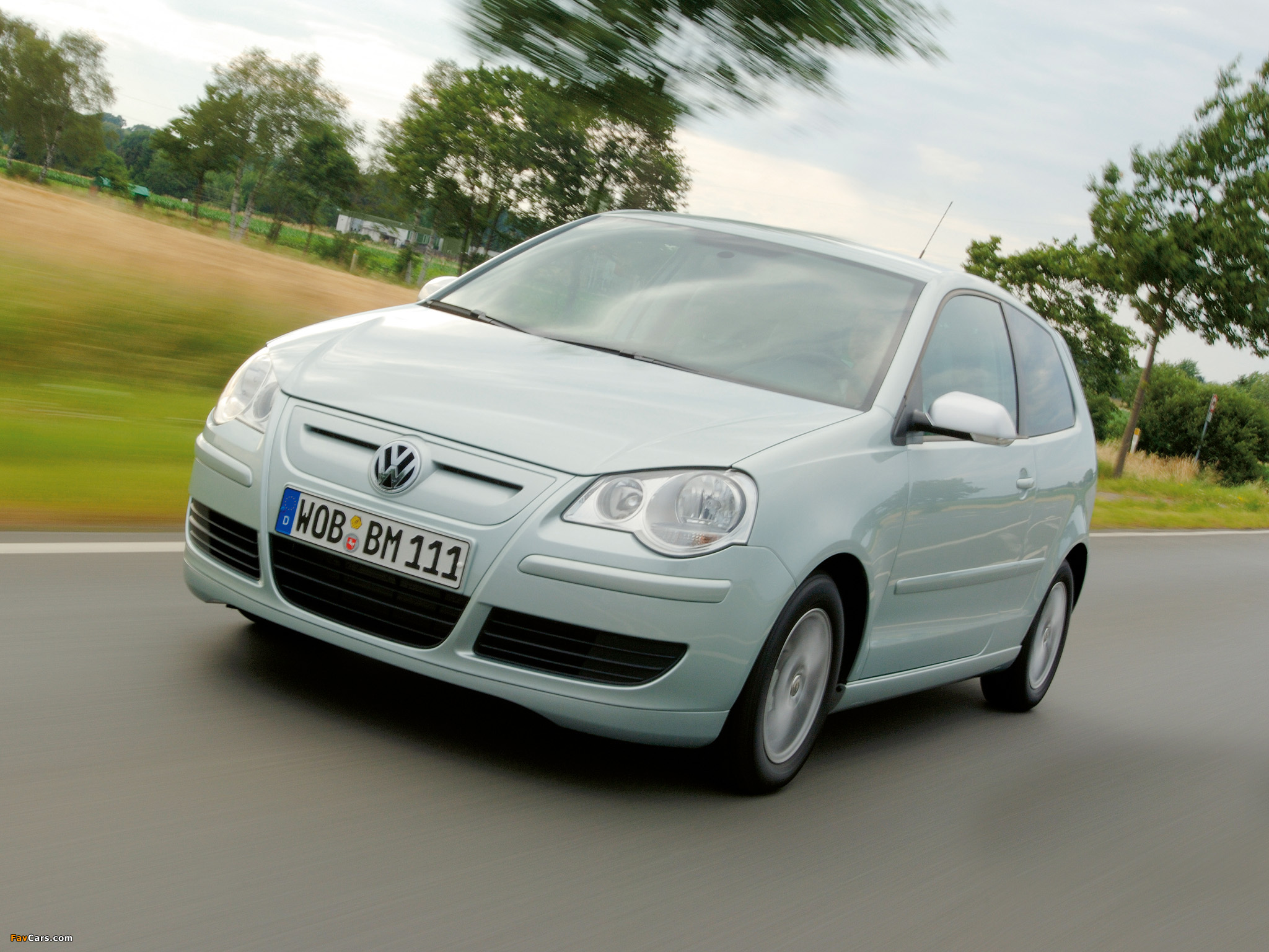 Volkswagen Polo BlueMotion (Typ 9N3) 2006–09 pictures (2048 x 1536)