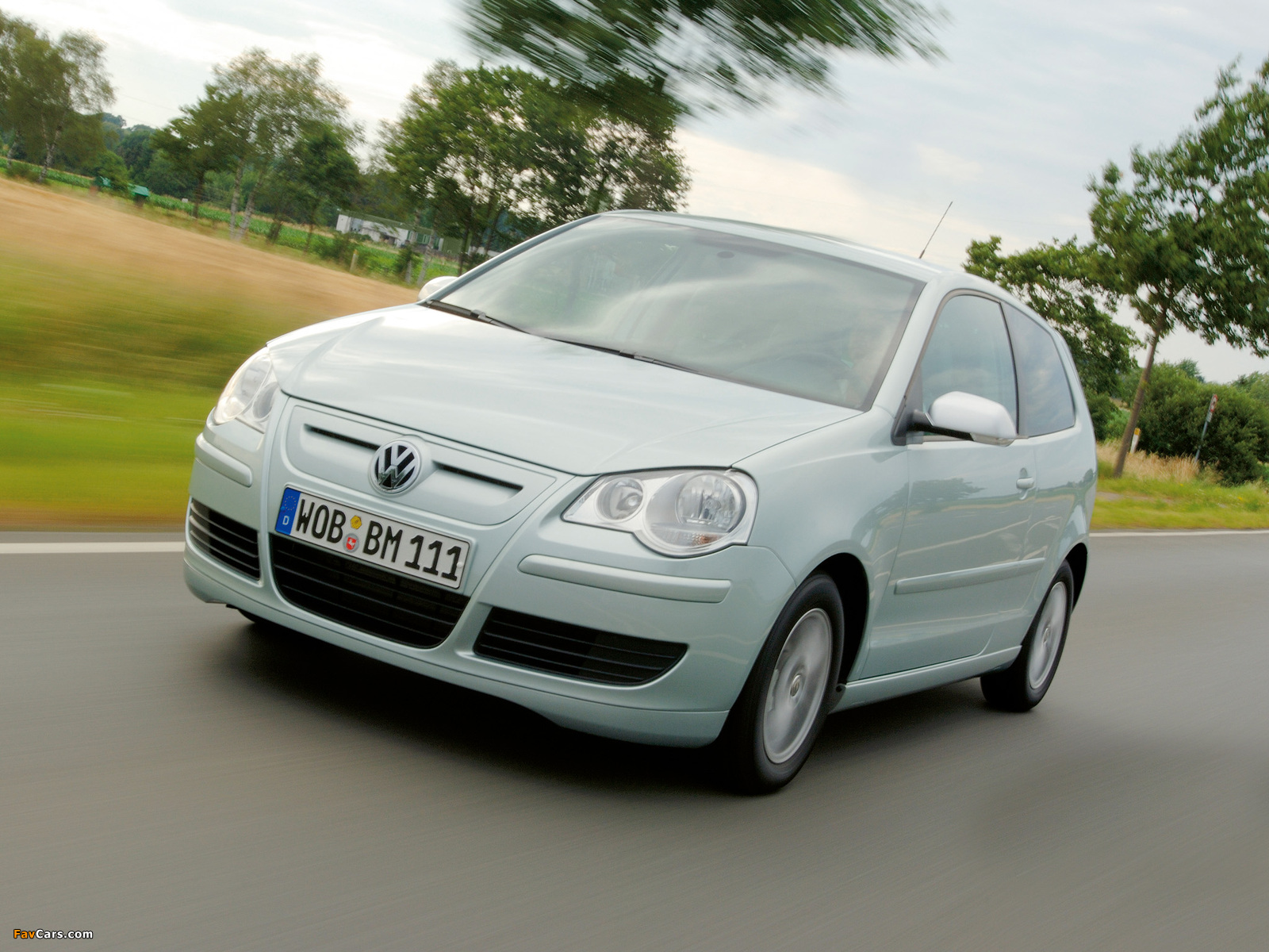 Volkswagen Polo BlueMotion (Typ 9N3) 2006–09 pictures (1600 x 1200)