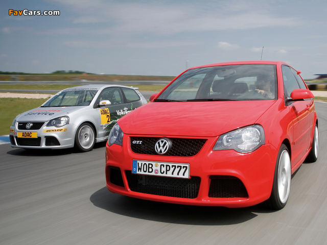 Volkswagen Polo GTI Cup Edition (IVf) 2006 wallpapers (640 x 480)