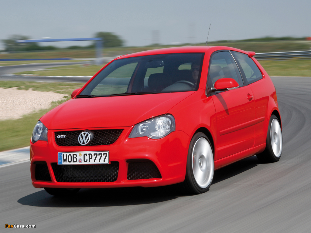 Volkswagen Polo GTI Cup Edition (IVf) 2006 wallpapers (1024 x 768)