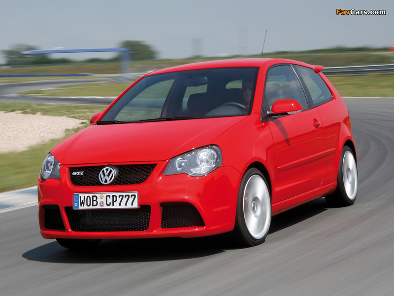 Volkswagen Polo GTI Cup Edition (IVf) 2006 wallpapers (800 x 600)