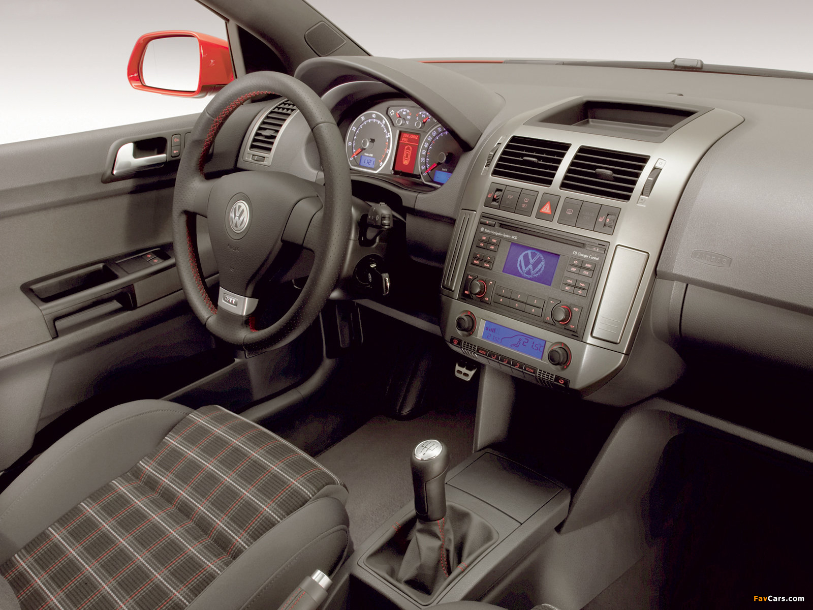 Volkswagen Polo GTI 3-door (Typ 9N3) 2006–09 wallpapers (1600 x 1200)