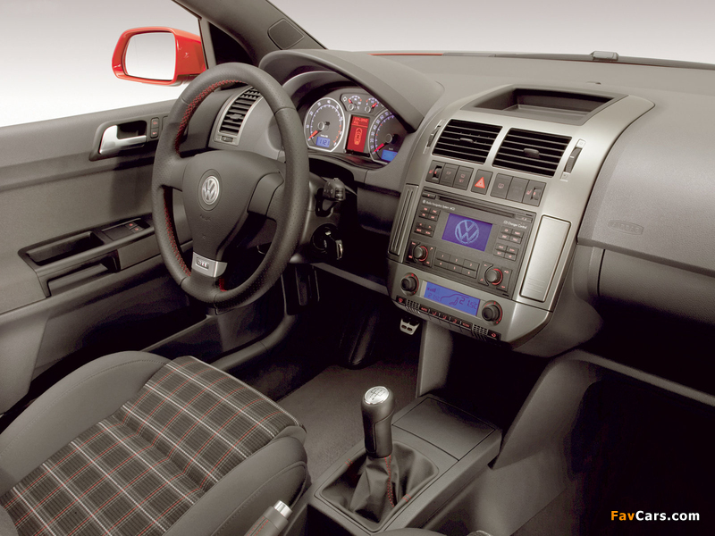 Volkswagen Polo GTI 3-door (Typ 9N3) 2006–09 wallpapers (800 x 600)
