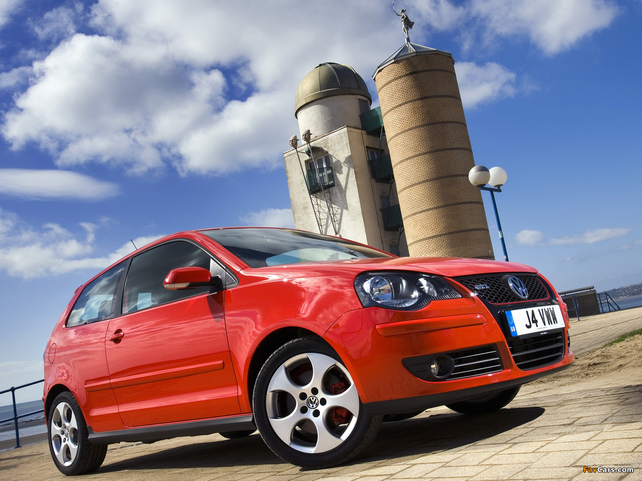 Volkswagen Polo GTI 3-door UK-spec (Typ 9N3) 2006–09 wallpapers (1280 x 960)