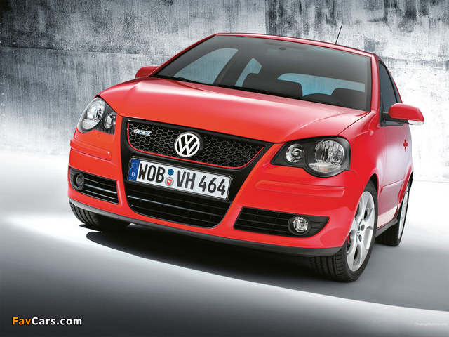 Volkswagen Polo GTI 3-door (Typ 9N3) 2006–09 wallpapers (640 x 480)