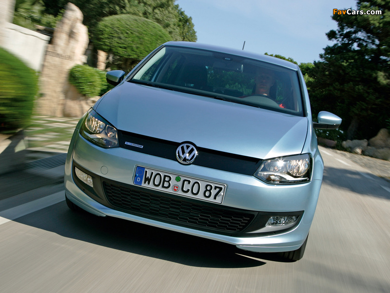 Volkswagen Polo BlueMotion Prototype (Typ 6R) 2009 images (800 x 600)