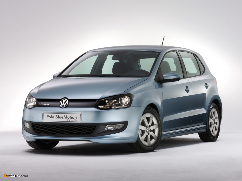 Volkswagen Polo BlueMotion Prototype (Typ 6R) 2009 images (1024 x 768)