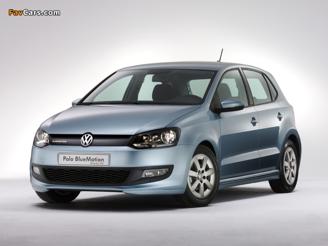 Volkswagen Polo BlueMotion Prototype (Typ 6R) 2009 images (640 x 480)