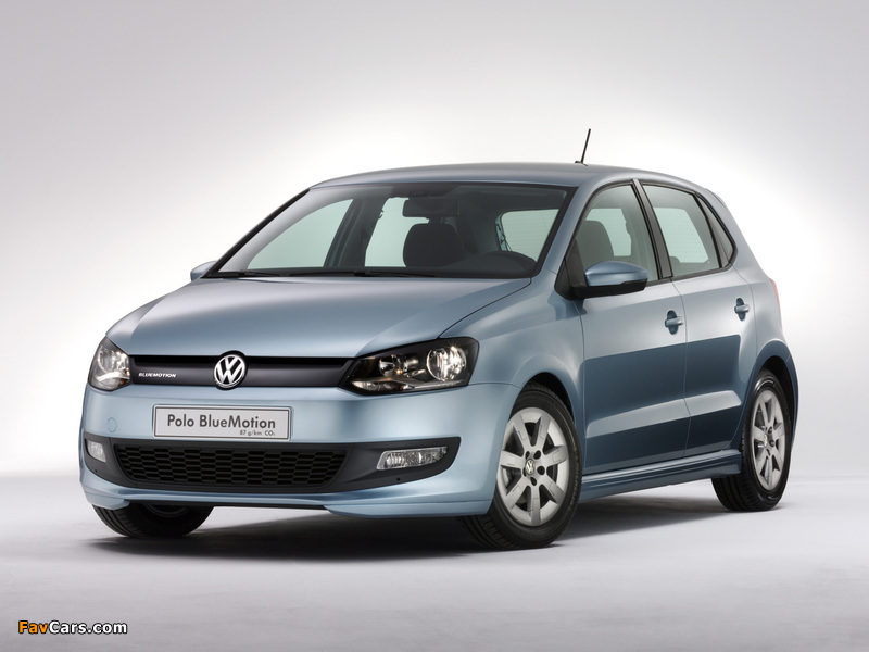 Volkswagen Polo BlueMotion Prototype (Typ 6R) 2009 images (800 x 600)