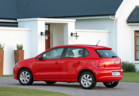 Volkswagen Polo 5-door ZA-spec (Typ 6R) 2009 images