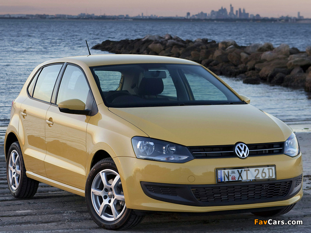 Volkswagen Polo 5-door AU-spec (V) 2009 photos (640 x 480)