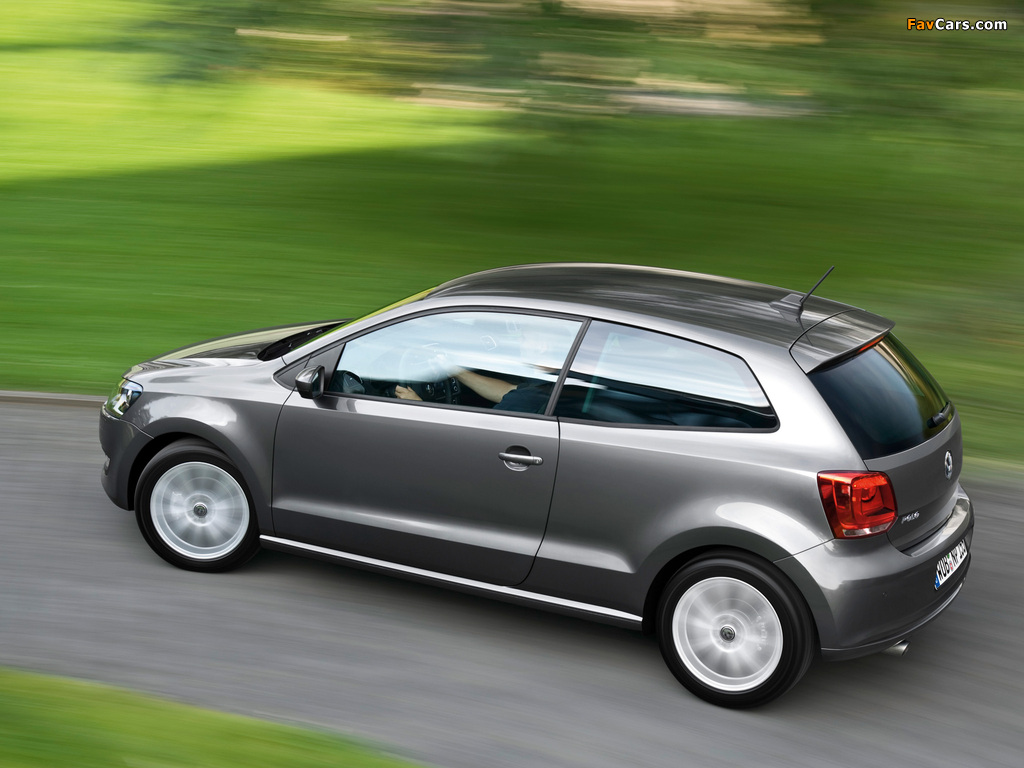 Volkswagen Polo 3-door (V) 2009 photos (1024 x 768)