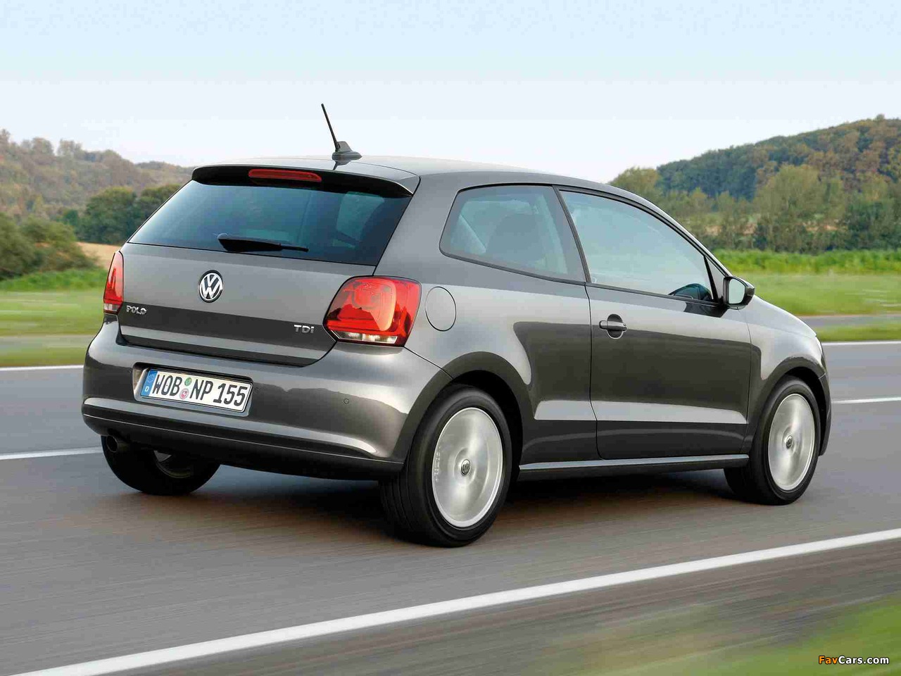 Volkswagen Polo 3-door (V) 2009 photos (1280 x 960)