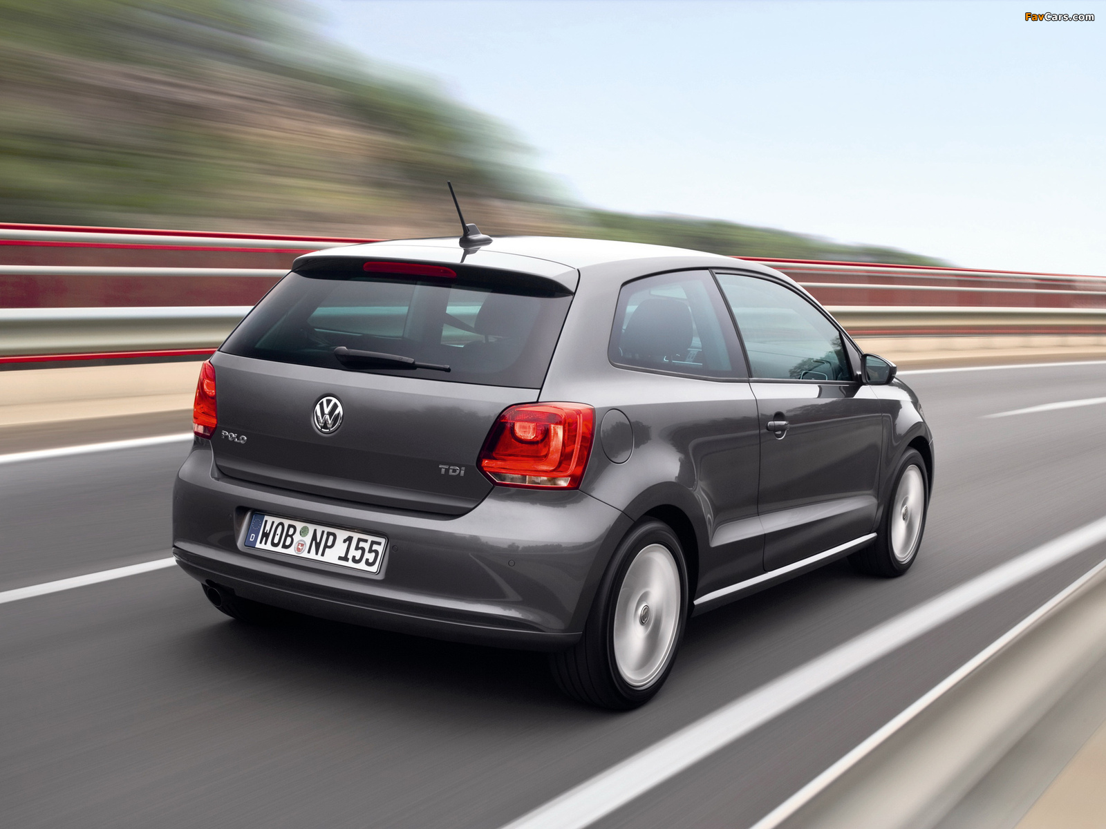 Volkswagen Polo 3-door (V) 2009 pictures (1600 x 1200)