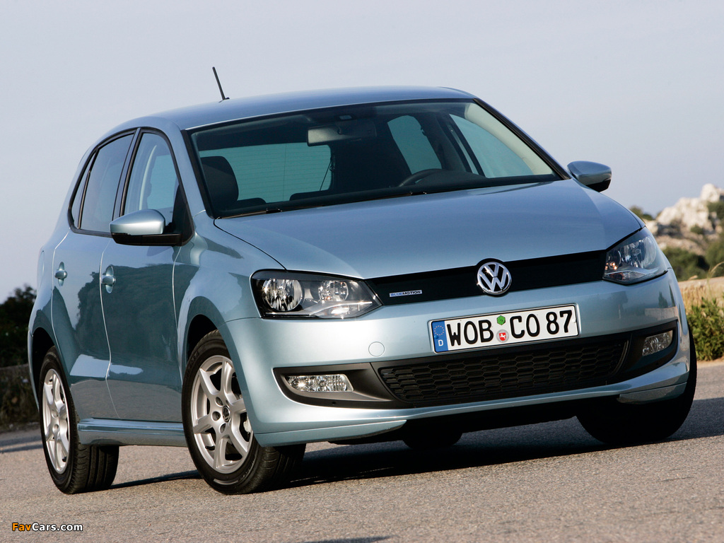 Volkswagen Polo BlueMotion Prototype (Typ 6R) 2009 pictures (1024 x 768)