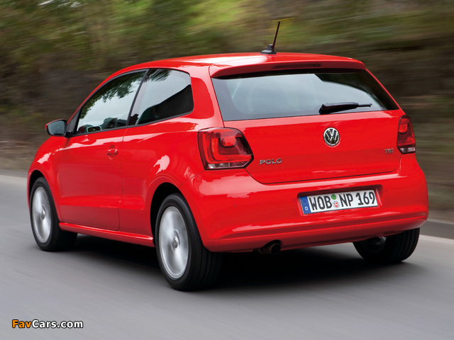 Volkswagen Polo 3-door (V) 2009 pictures (640 x 480)