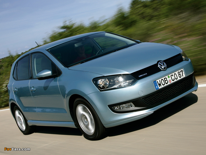 Volkswagen Polo BlueMotion Prototype (Typ 6R) 2009 pictures (800 x 600)