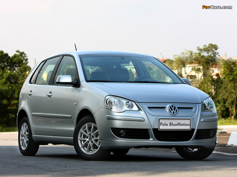 Volkswagen Polo BlueMotion 5-door BR-spec (Typ 9N3) 2009–12 pictures (800 x 600)