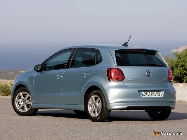 Volkswagen Polo BlueMotion Prototype (Typ 6R) 2009 wallpapers (640 x 480)
