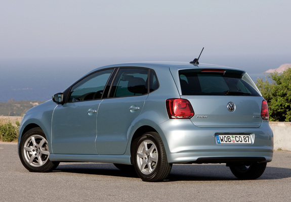 Volkswagen Polo BlueMotion Prototype (Typ 6R) 2009 wallpapers