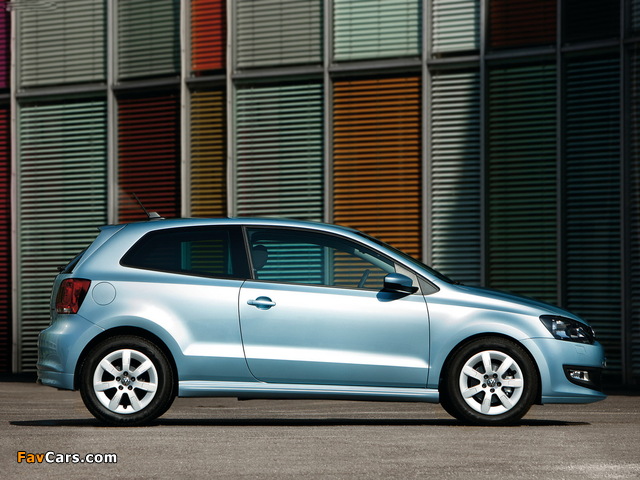 Volkswagen Polo BlueMotion Prototype (Typ 6R) 2009 wallpapers (640 x 480)
