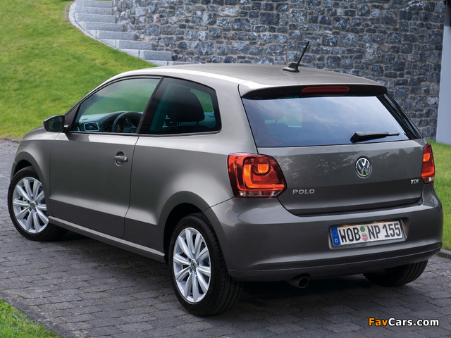 Volkswagen Polo 3-door (V) 2009 wallpapers (640 x 480)