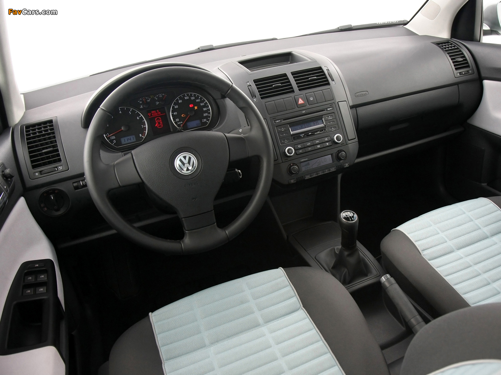 Volkswagen Polo BlueMotion 5-door BR-spec (Typ 9N3) 2009–12 wallpapers (1024 x 768)