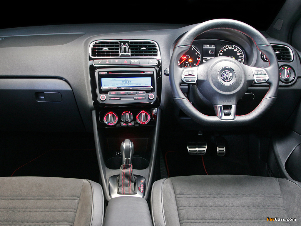 Volkswagen Polo GTI 5-door ZA-spec (Typ 6R) 2010 images (1024 x 768)