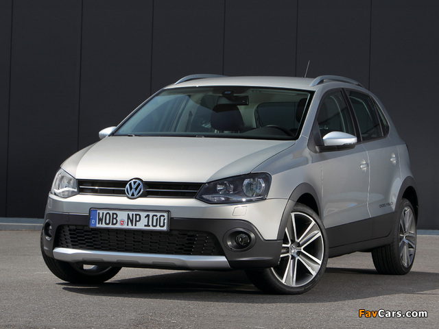 Volkswagen CrossPolo (Typ 6R) 2010 images (640 x 480)
