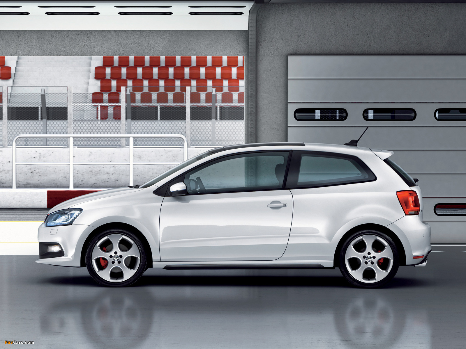 Volkswagen Polo GTI 3-door (Typ 6R) 2010 images (1600 x 1200)