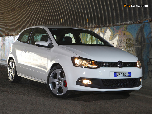 Volkswagen Polo GTI 3-door AU-spec (Typ 6R) 2010 photos (640 x 480)