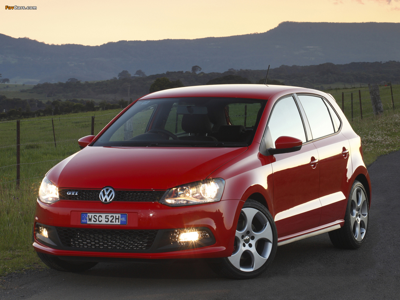 Volkswagen Polo GTI 5-door AU-spec (Typ 6R) 2010 photos (1280 x 960)