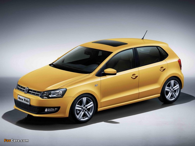 Volkswagen Polo 5-door CN-spec (Typ 6R) 2010 wallpapers (800 x 600)