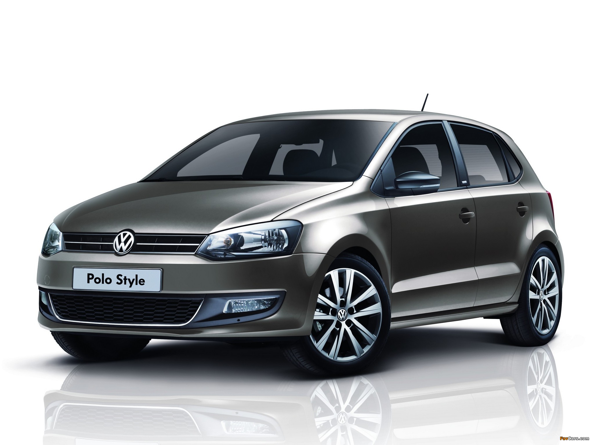 Volkswagen Polo Style 5-door (Typ 6R) 2011 wallpapers (2048 x 1536)