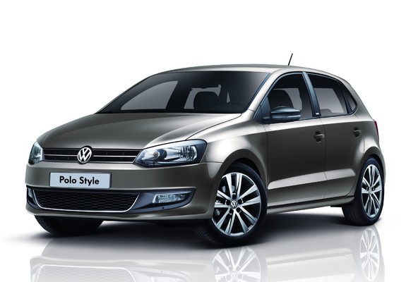Volkswagen Polo Style 5-door (Typ 6R) 2011 wallpapers