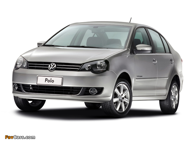 Volkswagen Polo Sedan BR-spec (Typ 9N3) 2012 images (640 x 480)