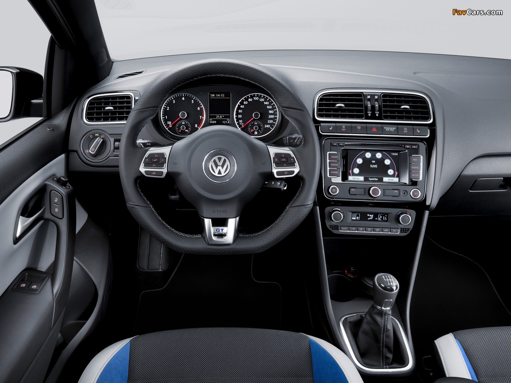 Volkswagen Polo BlueGT 3-door (Typ 6R) 2012 images (1024 x 768)