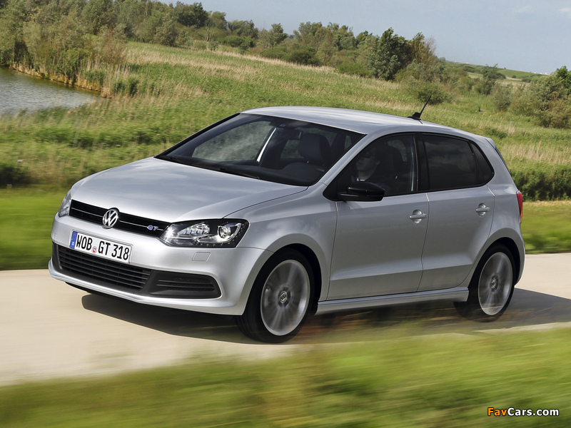 Volkswagen Polo BlueGT 5-door (Typ 6R) 2012 images (800 x 600)