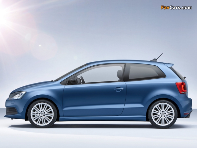 Volkswagen Polo BlueGT 3-door (Typ 6R) 2012 images (640 x 480)