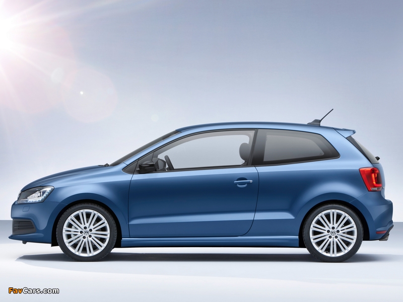 Volkswagen Polo BlueGT 3-door (Typ 6R) 2012 images (800 x 600)