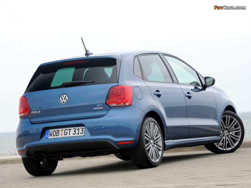 Volkswagen Polo BlueGT 5-door (Typ 6R) 2012 photos (800 x 600)