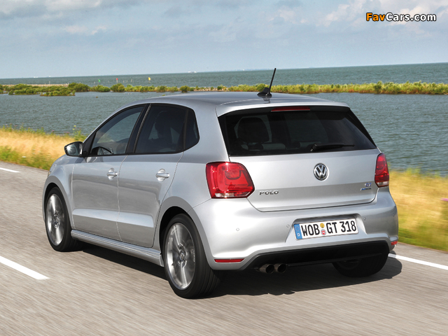 Volkswagen Polo BlueGT 5-door (Typ 6R) 2012 pictures (640 x 480)