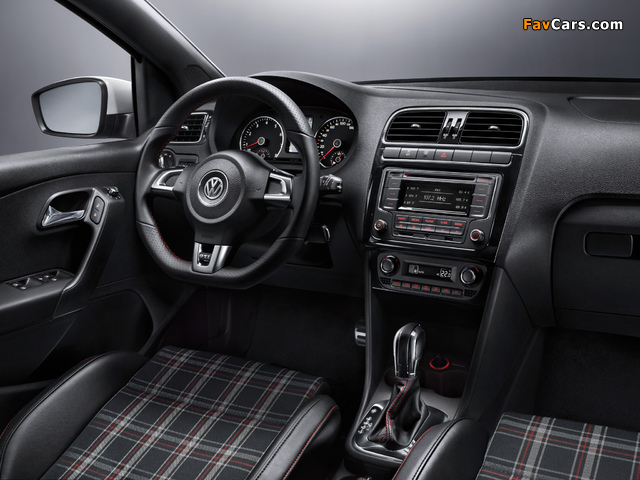 Volkswagen Polo GTI 5-door CN-spec (Typ 6R) 2012 wallpapers (640 x 480)