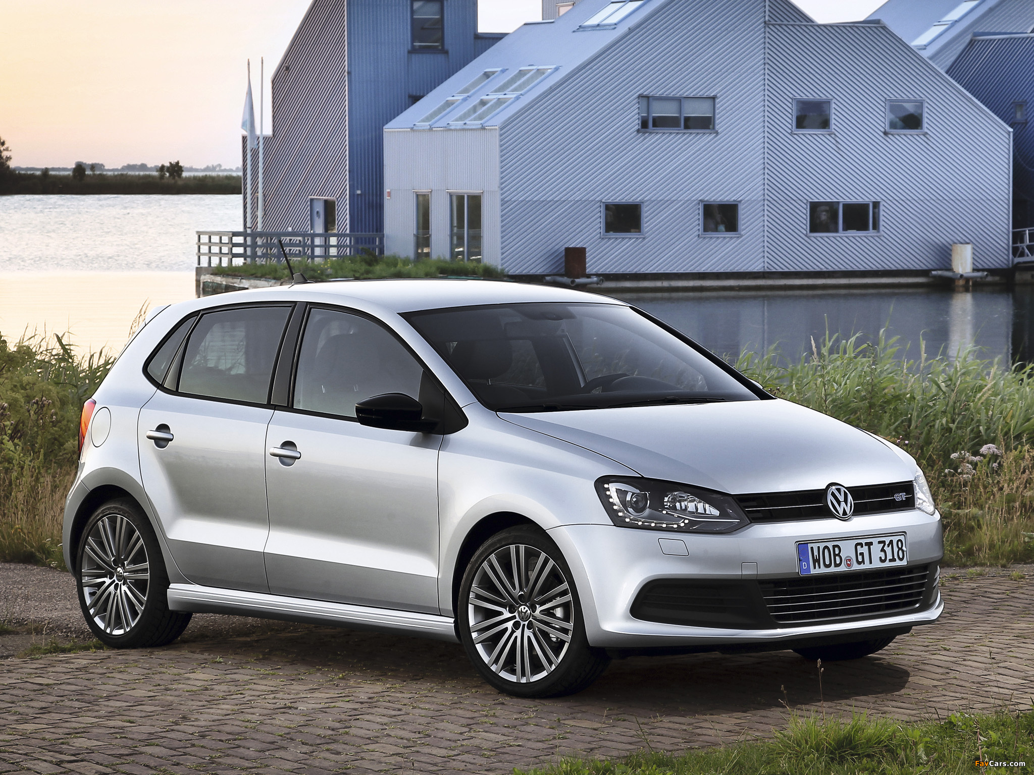 Volkswagen Polo BlueGT 5-door (Typ 6R) 2012 wallpapers (2048 x 1536)