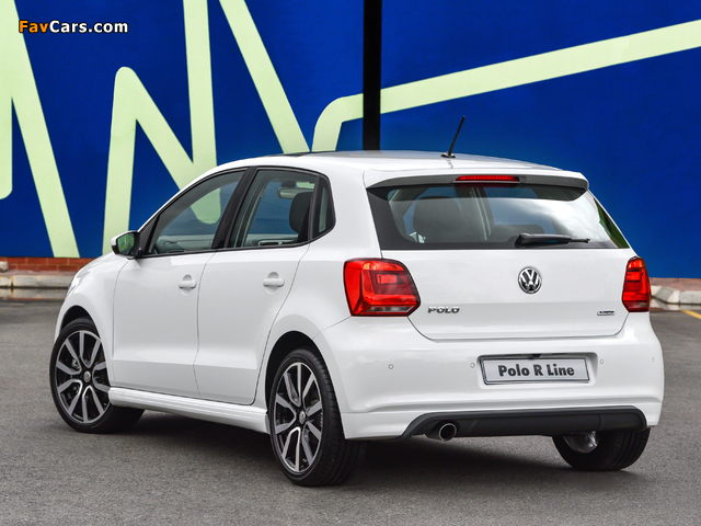 Volkswagen Polo R-Line 5-door ZA-spec (6R) 2017 photos (640 x 480)