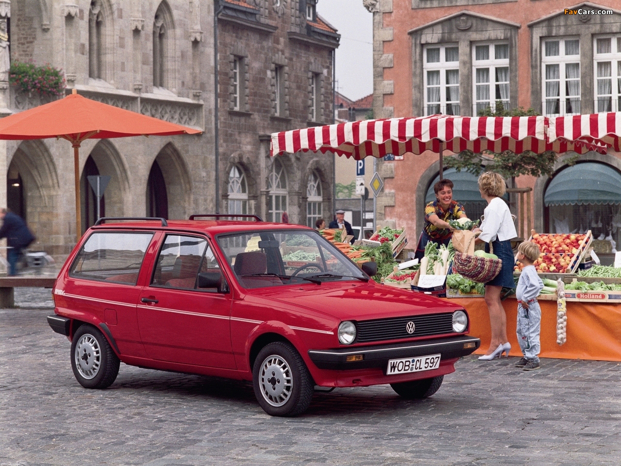 Volkswagen Polo Hatchback (II) 1981–90 wallpapers (1280 x 960)