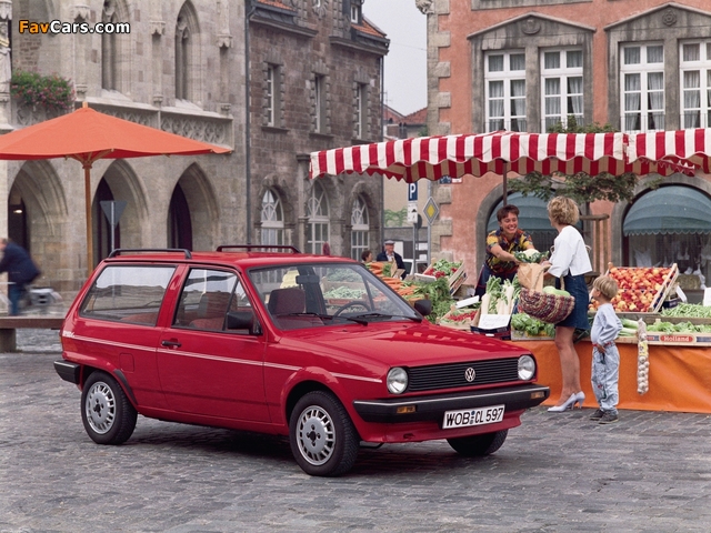 Volkswagen Polo Hatchback (II) 1981–90 wallpapers (640 x 480)