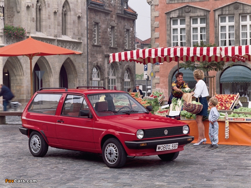 Volkswagen Polo Hatchback (II) 1981–90 wallpapers (800 x 600)