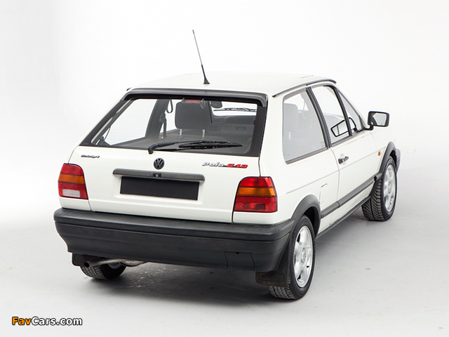 Volkswagen Polo G40 UK-spec (IIf) 1991–94 wallpapers (640 x 480)